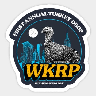 WKRP Thanksgiving Sticker